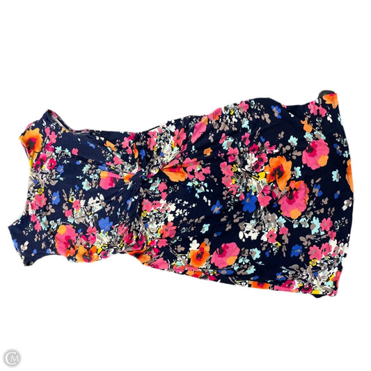 Dress Work By Merona In Floral Print, Size: L