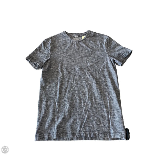 Top Short Sleeve Basic By H&m In Grey, Size: M