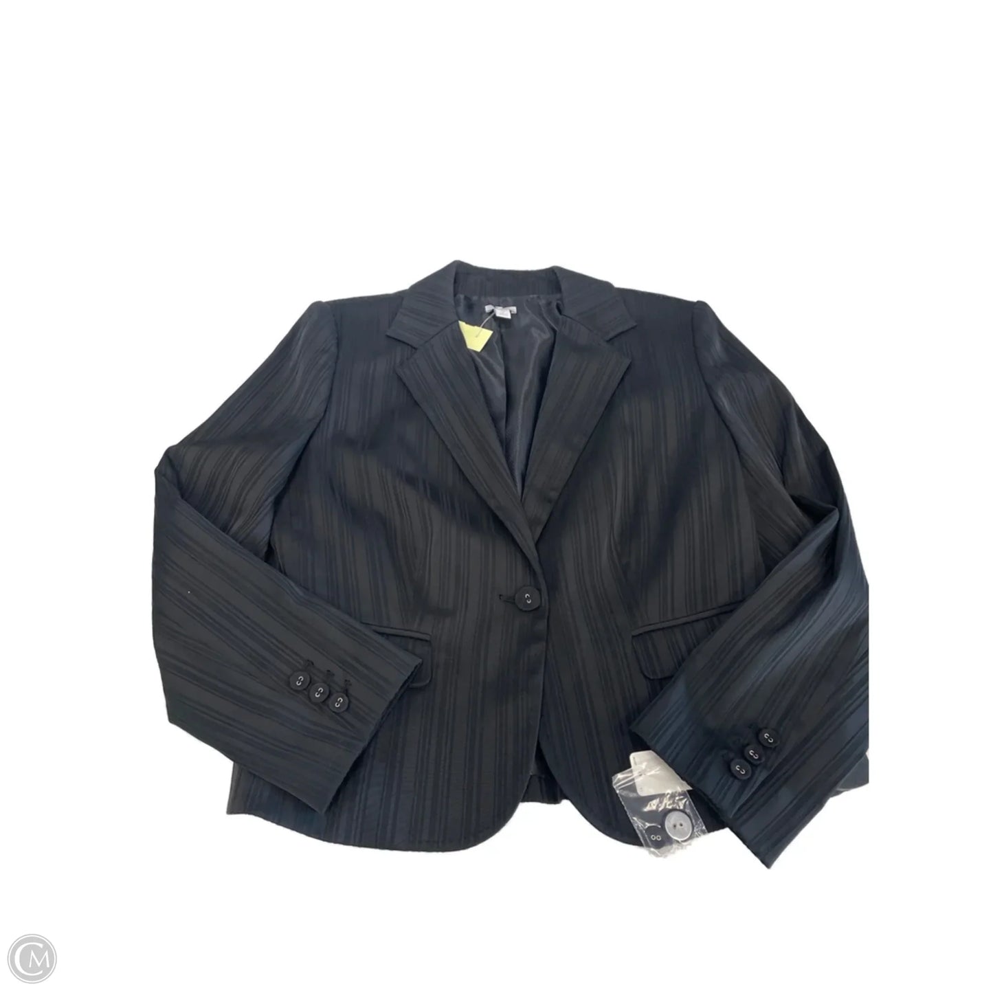 Blazer By Apt 9 In Black, Size: 14p