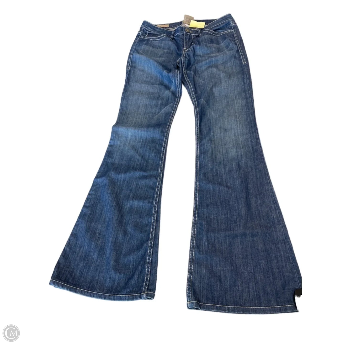 Jeans Flared By William Rast In Blue Denim, Size: 2