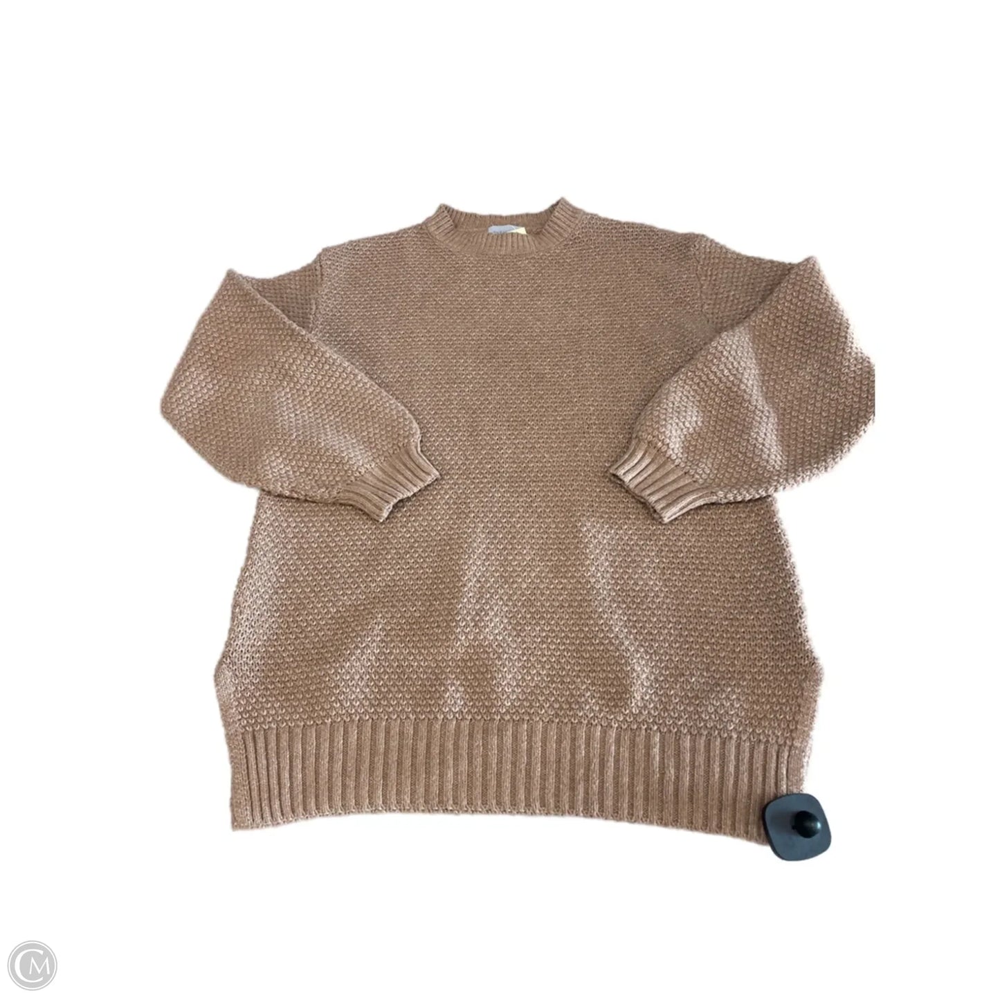 Sweater By Clothes Mentor In Tan, Size: Xs