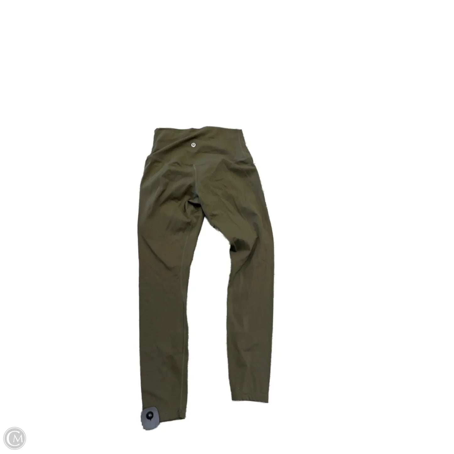 Athletic Leggings By Lululemon In Green, Size: 8