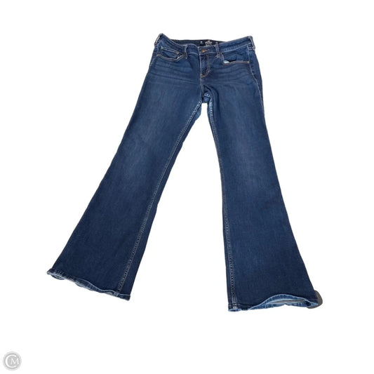 Jeans Boot Cut By Hollister In Blue Denim, Size: 12