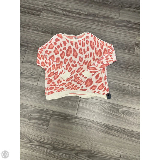Top Long Sleeve By Wonderly In Animal Print, Size: M