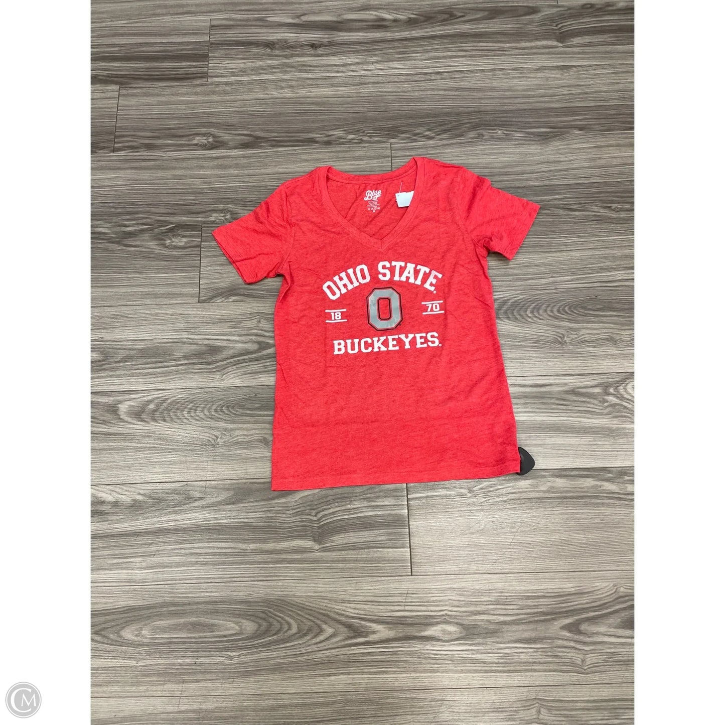 Top Short Sleeve Basic By Blue 84 In Red, Size: M