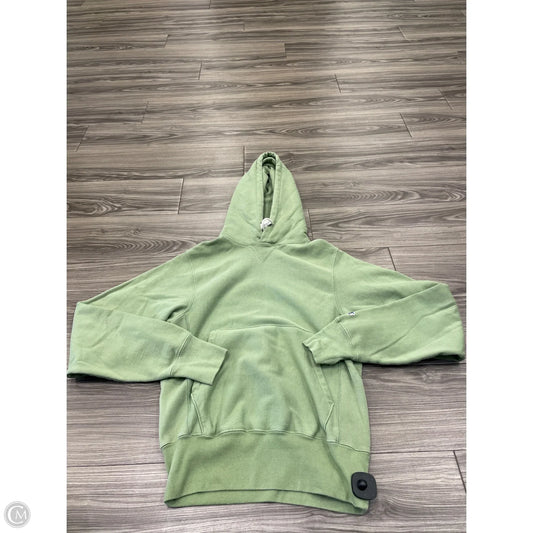 Sweatshirt Hoodie By Champion In Green, Size: Xs
