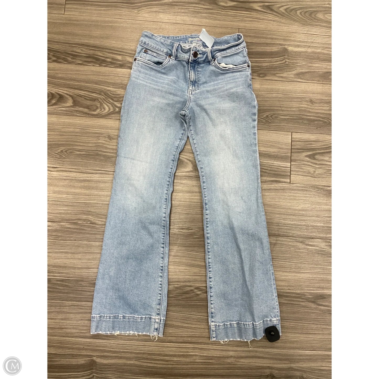 Jeans Boot Cut By Wrangler In Blue Denim, Size: 8