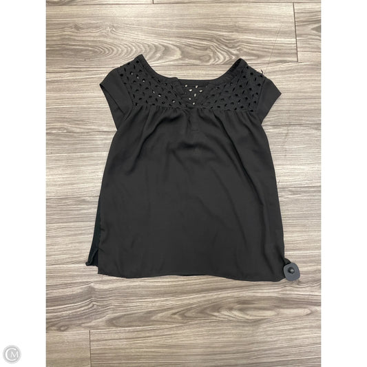 Top Short Sleeve By Dr2 In Black, Size: M