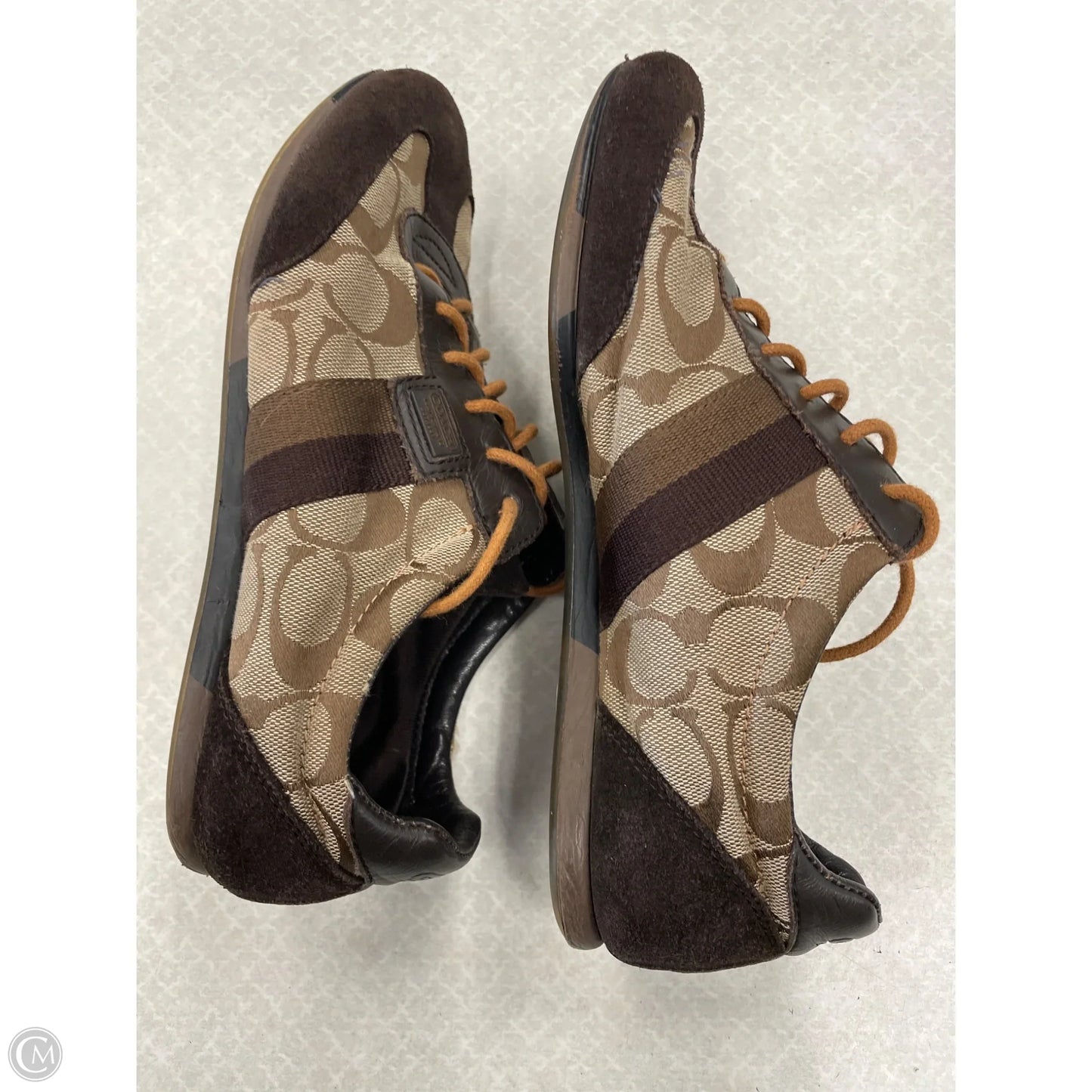 Shoes Designer By Coach In Brown, Size: 7.5
