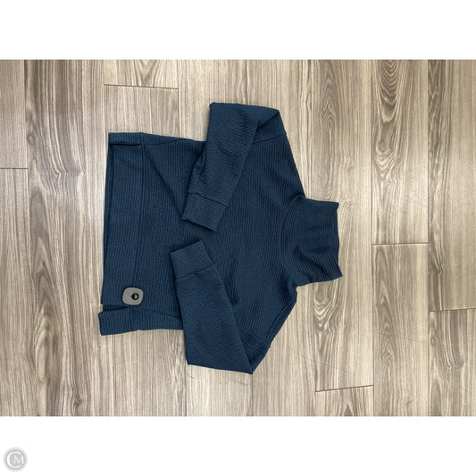 Sweatshirt Collar By Calia In Navy, Size: S