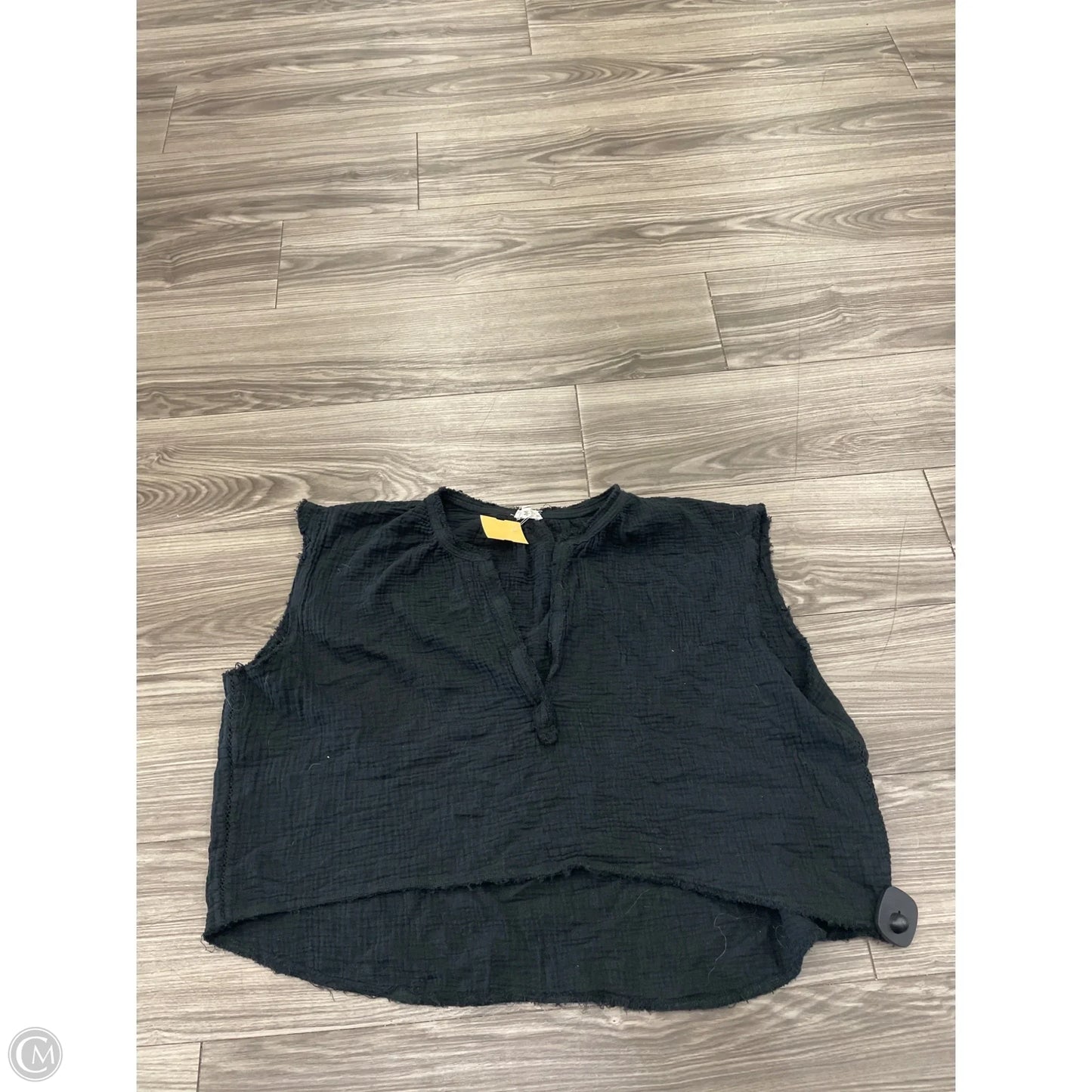 Top Short Sleeve Basic By Aerie In Black, Size: Xl