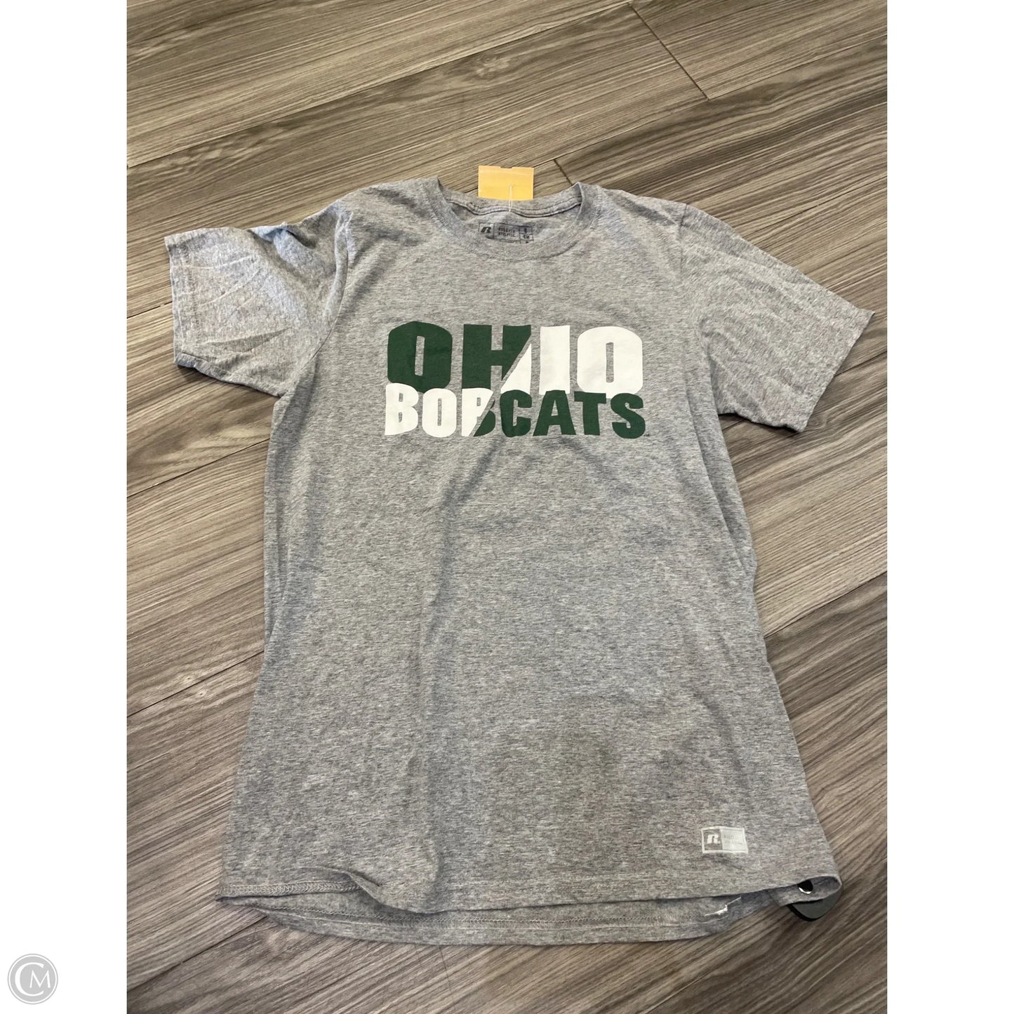 Top Short Sleeve Basic By Russel Athletic In Grey, Size: S