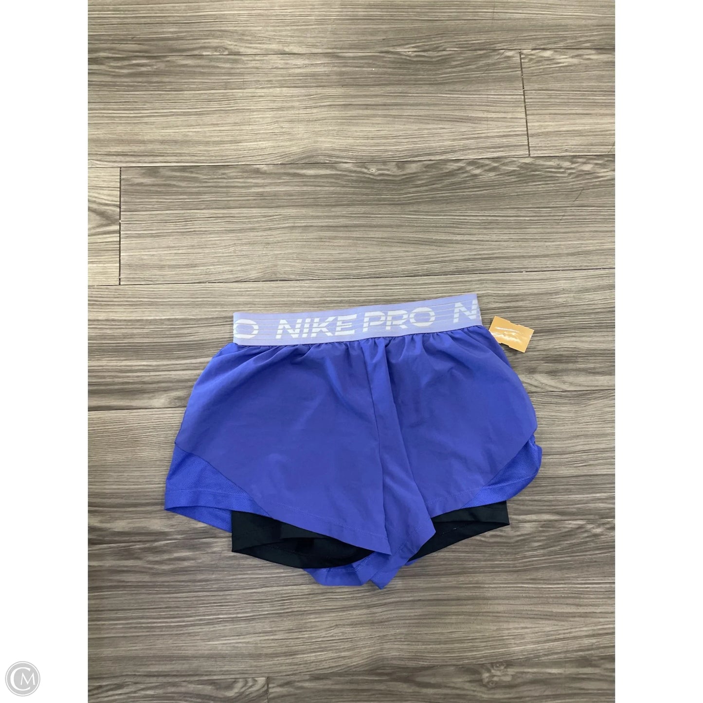 Athletic Shorts By Nike In Purple, Size: M