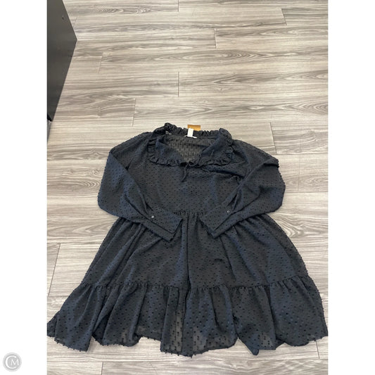Dress Casual Short By H&m In Black, Size: 8