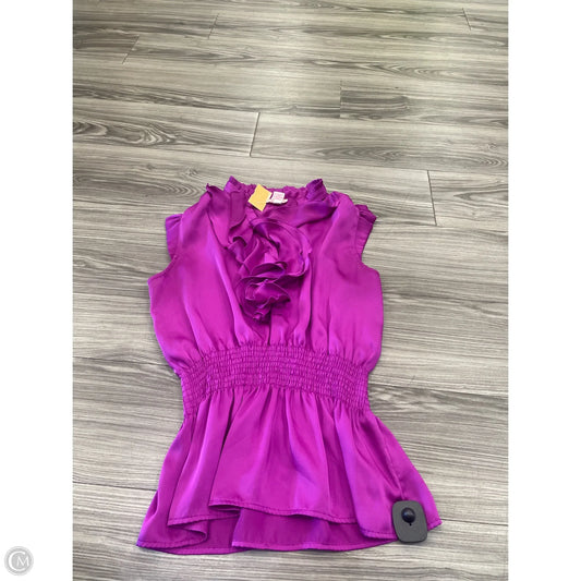 Top Sleeveless By Candies In Purple, Size: Xl