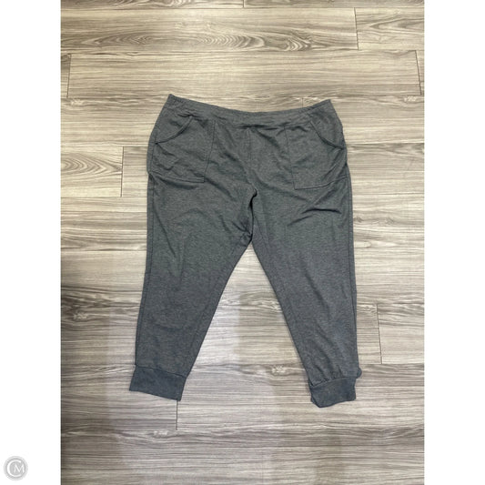 Pants Joggers By Terra & Sky In Grey, Size: 3x