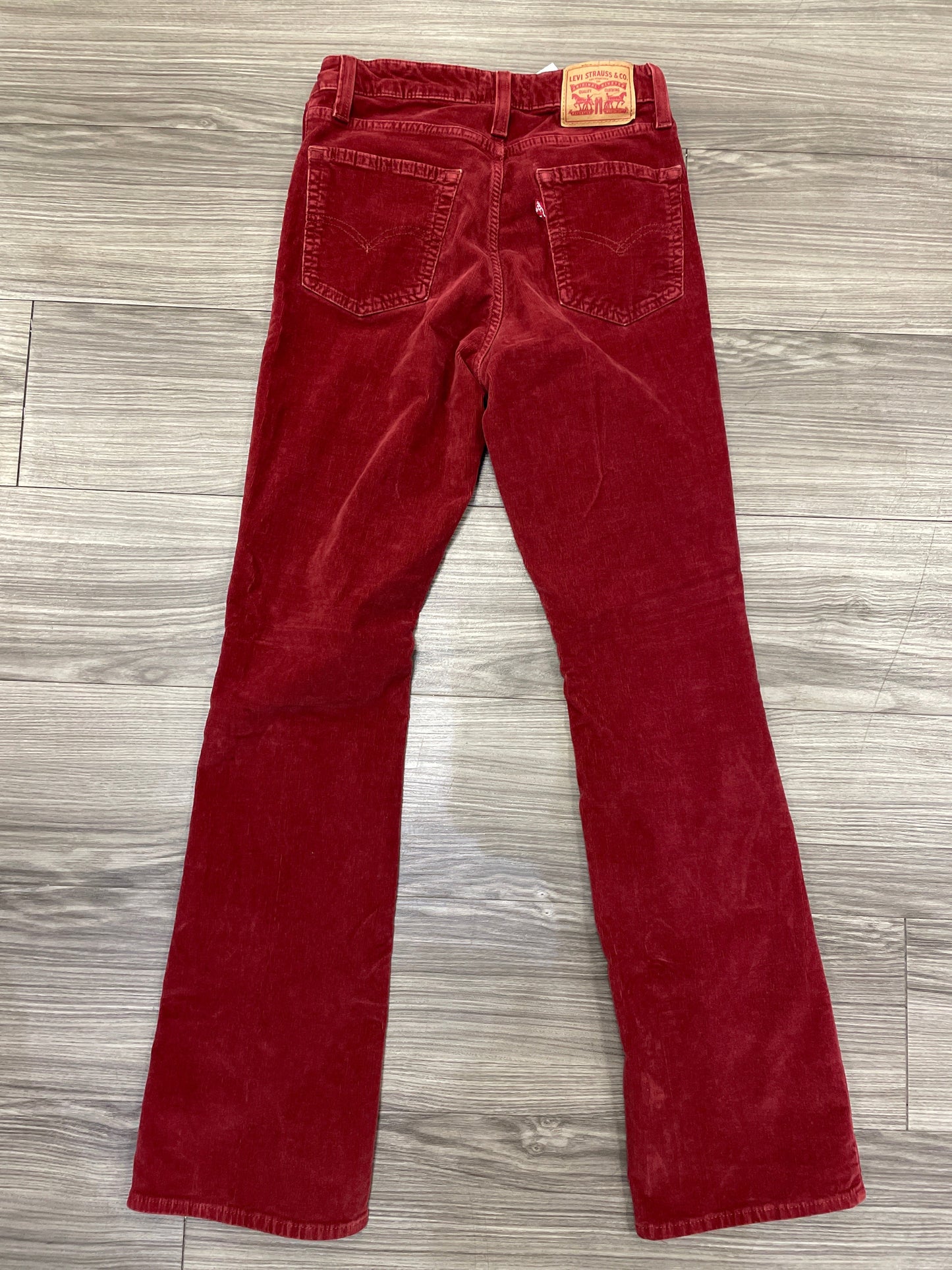 Pants Corduroy By Levis In Red, Size: 4