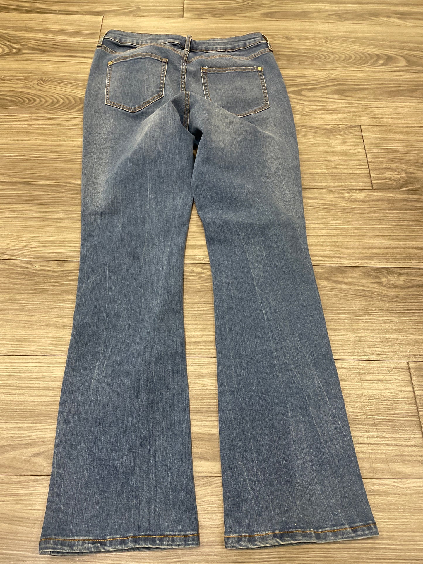 Jeans Boot Cut By Jennifer Lopez In Blue, Size: 14