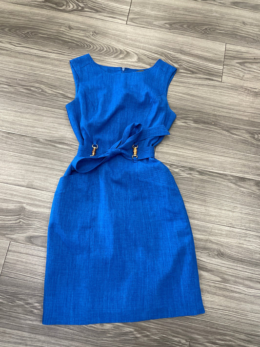 Dress Work By Ellen Tracy In Blue, Size: 4