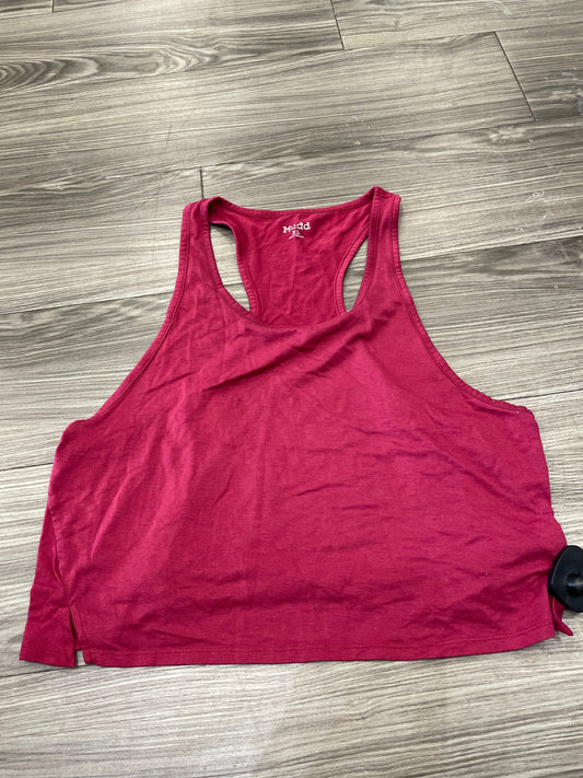 Tank Top By Mudd In Red, Size: Xl