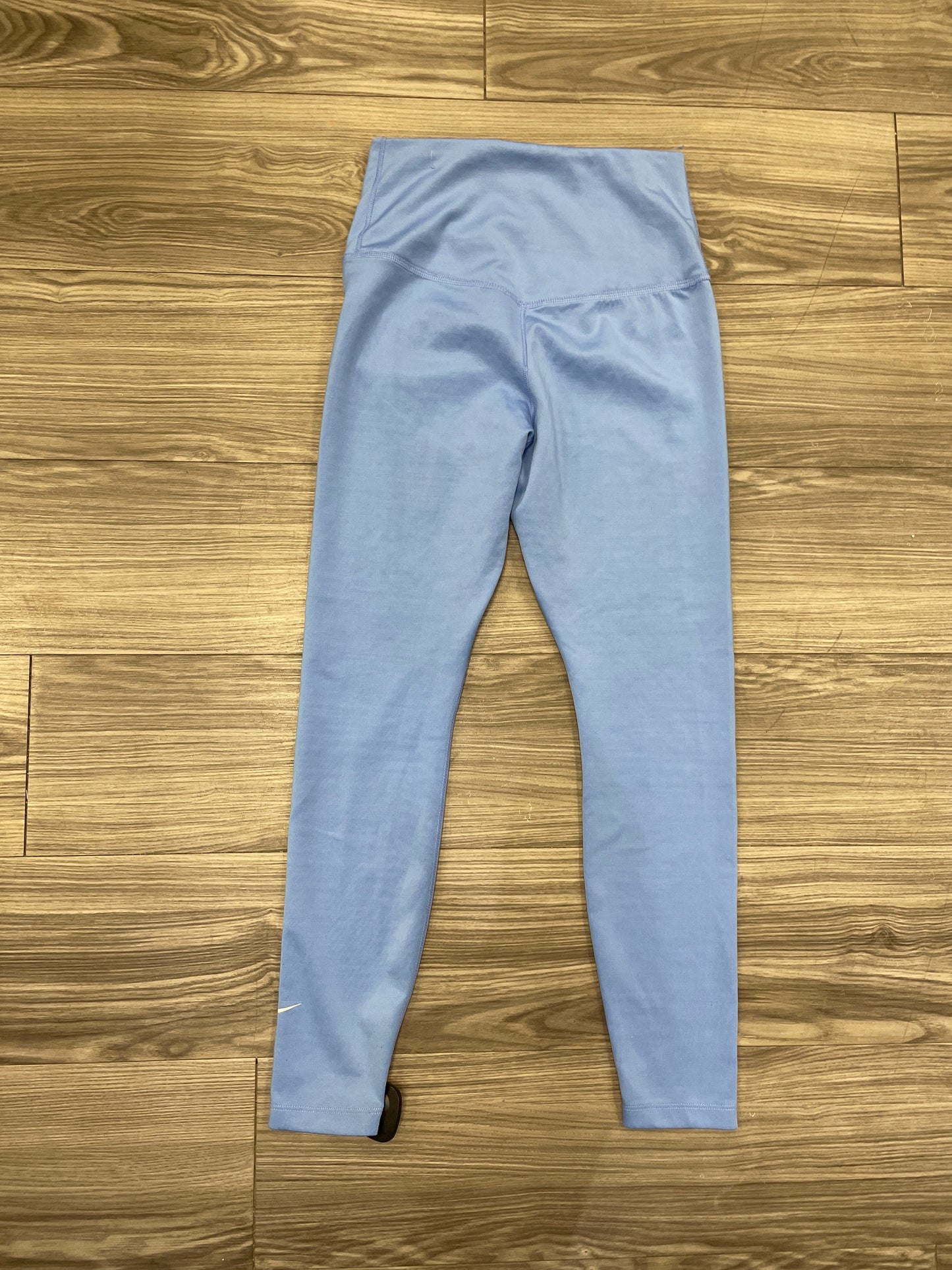 Athletic Leggings By Nike In Blue, Size: S