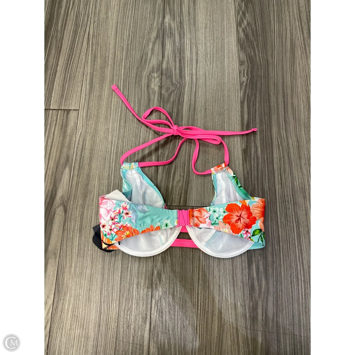 Swimsuit Top By Clothes Mentor In Floral Print, Size: S