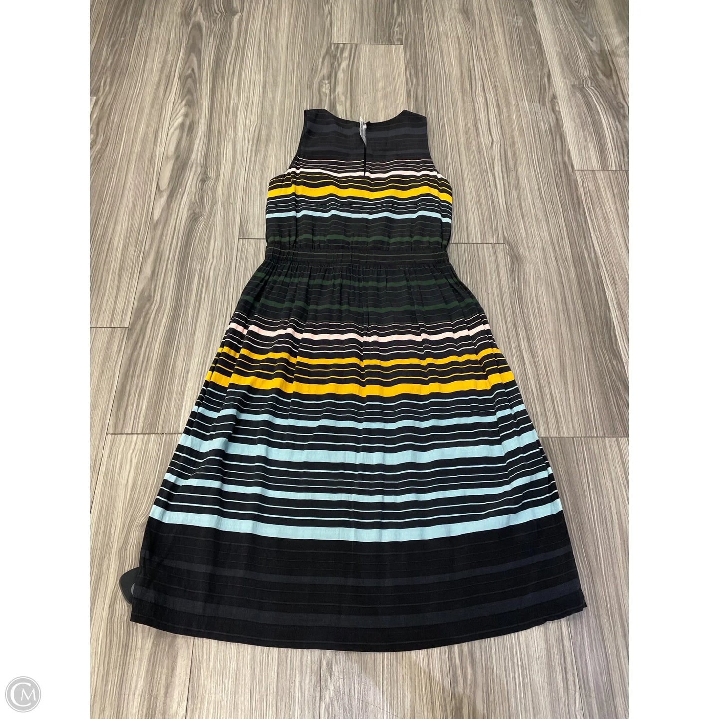 Dress Casual Midi By Loft In Multi-colored, Size: S