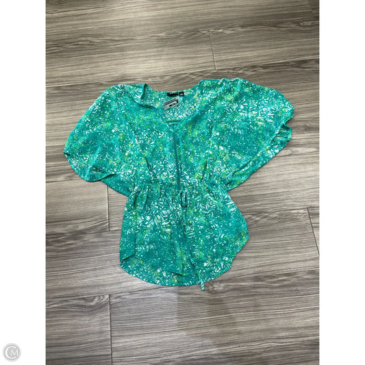 Top Short Sleeve By Ana In Green, Size: Sp