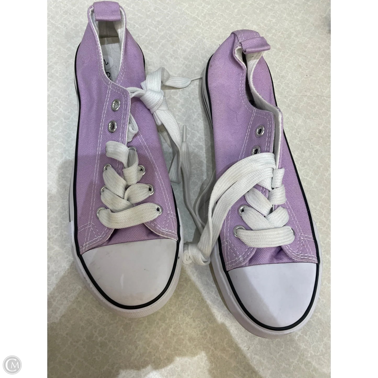 Shoes Sneakers By Clothes Mentor In Purple, Size: 7
