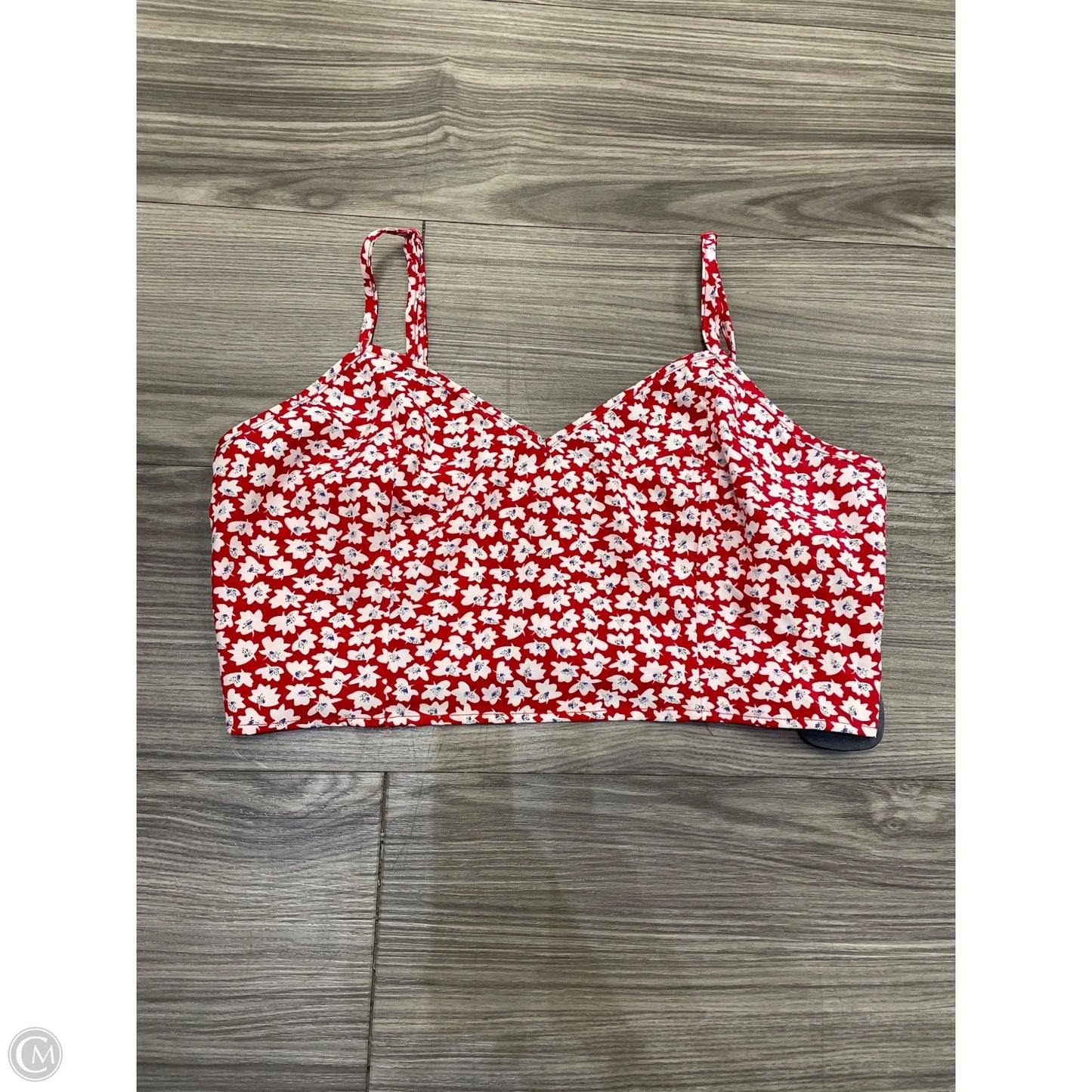 Tank Top By Shein In Floral Print, Size: L