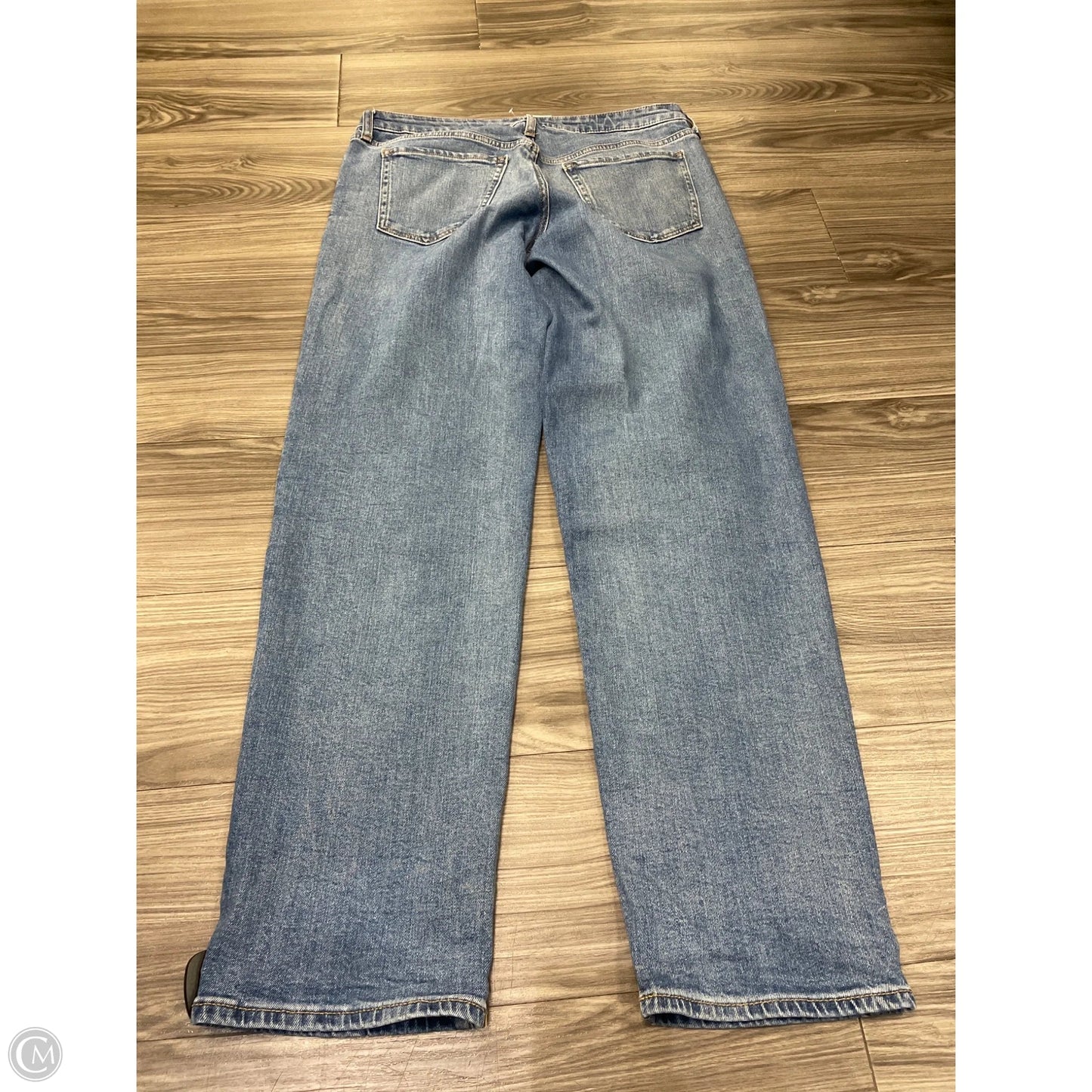 Jeans Wide Leg By Old Navy In Blue Denim, Size: 10l