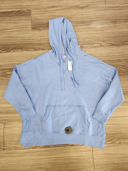 Sweatshirt Hoodie By Maurices In Blue, Size: L