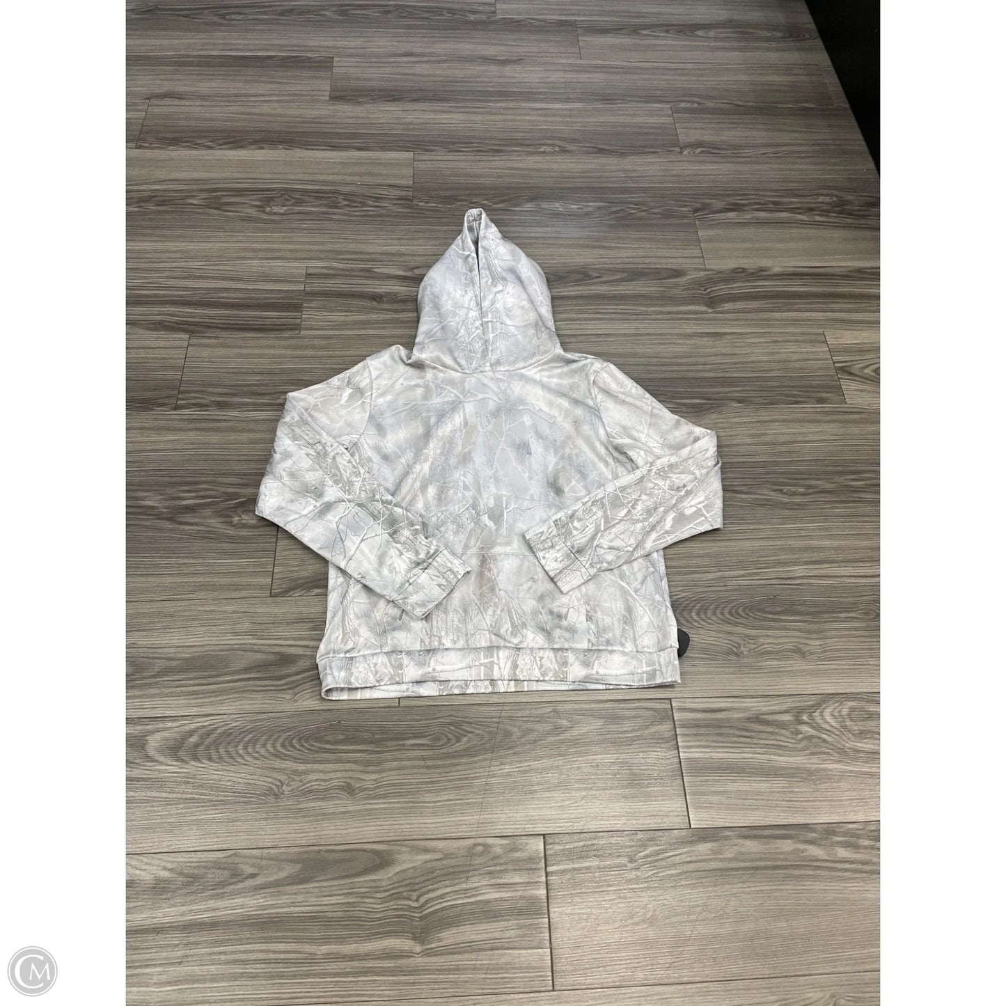 Sweatshirt Hoodie By Clothes Mentor In Camouflage Print, Size: M