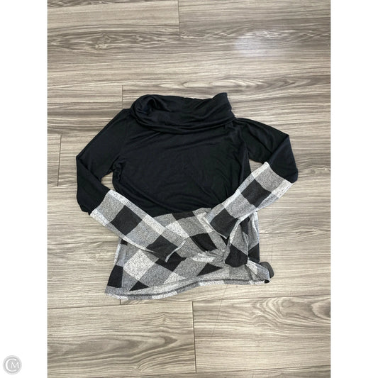 Top Long Sleeve By Maurices In Black, Size: L