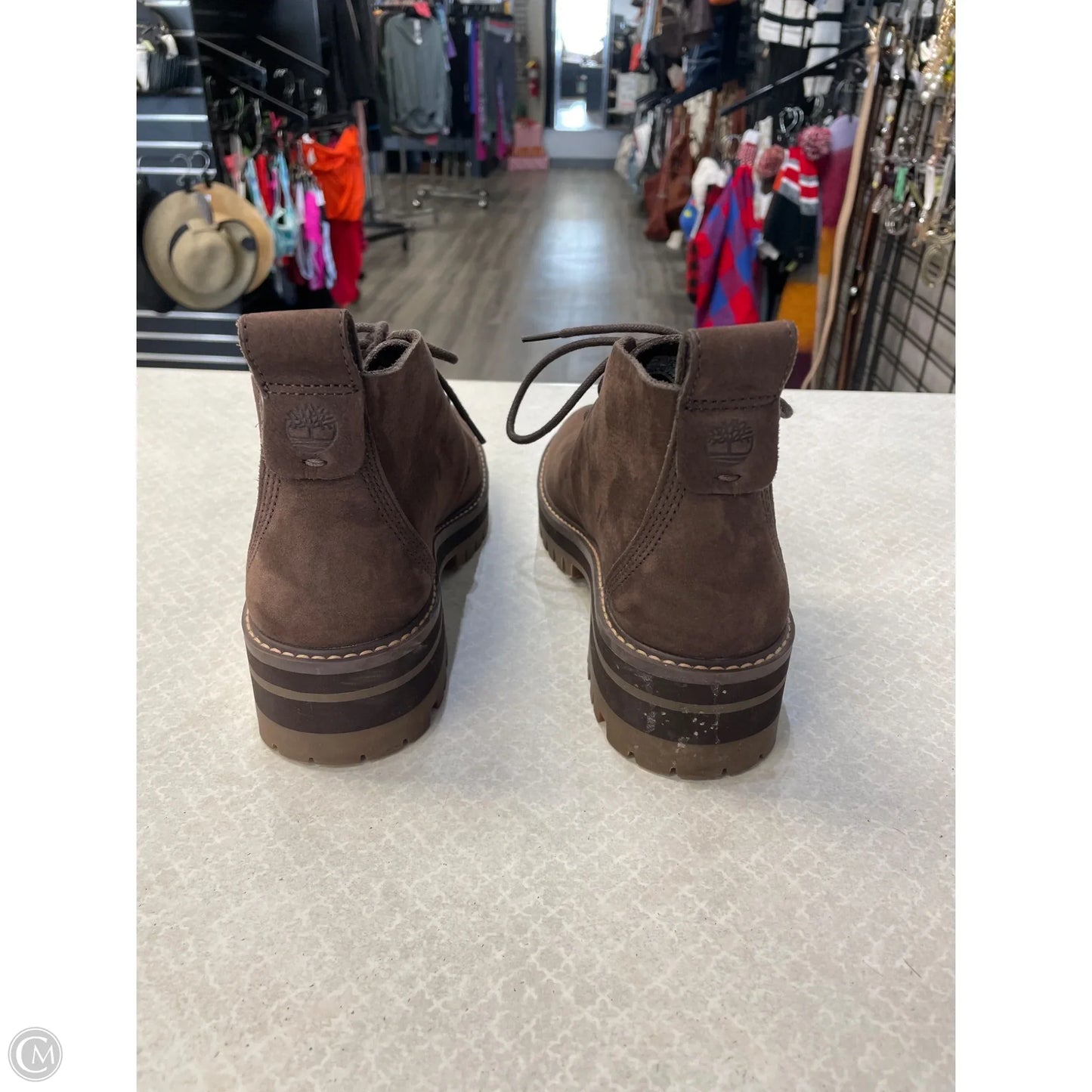 Shoes Flats By Timberland In Brown, Size: 5.5