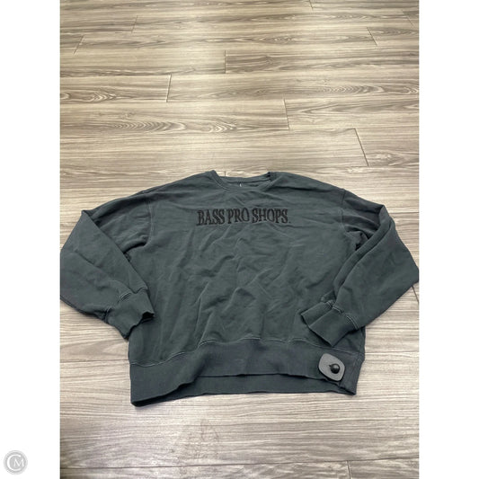 Sweatshirt Crewneck By Bass In Black, Size: S