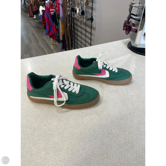 Shoes Athletic By Dolce Vita In Green & Pink, Size: 6.5