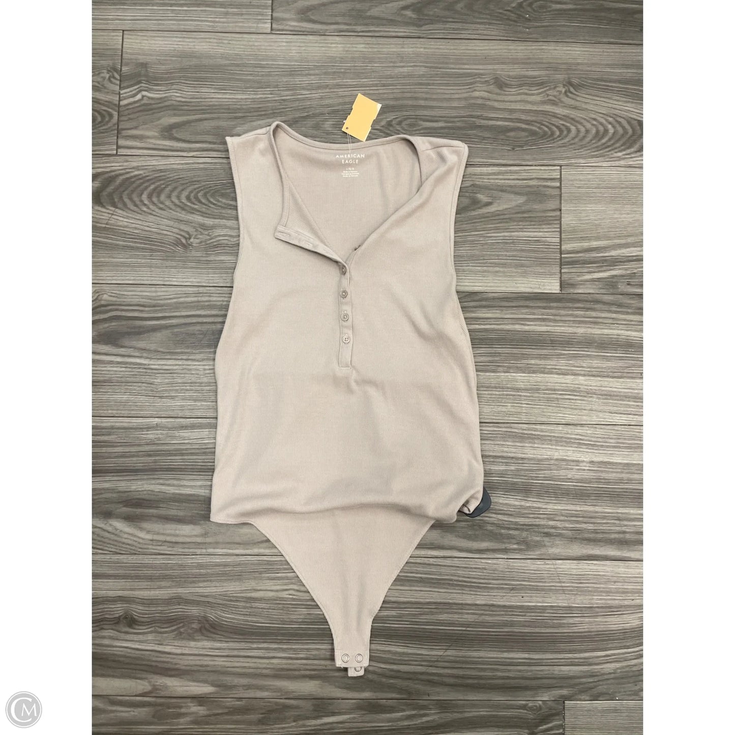 Tank Top By American Eagle In Tan, Size: L