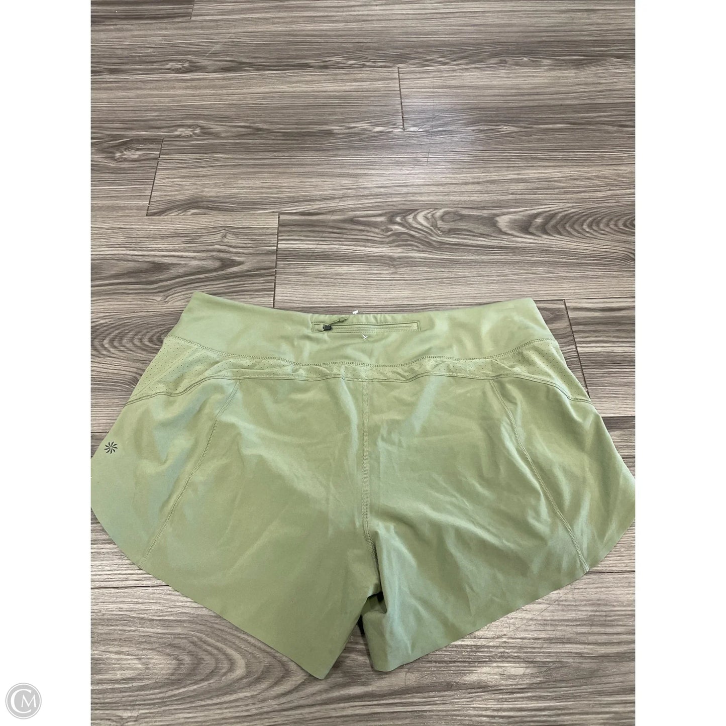 Athletic Shorts By Athleta In Green, Size: Xl
