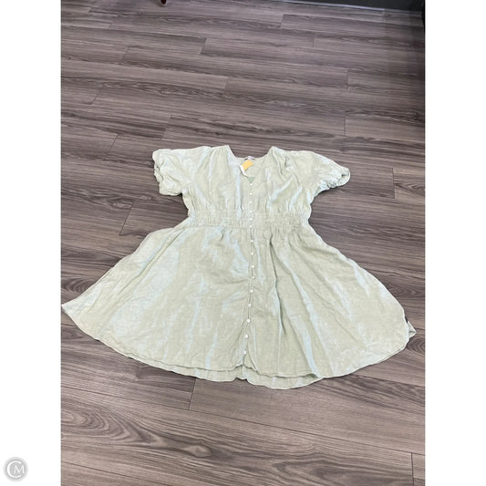 Dress Casual Short By Madewell In Green, Size: 2x