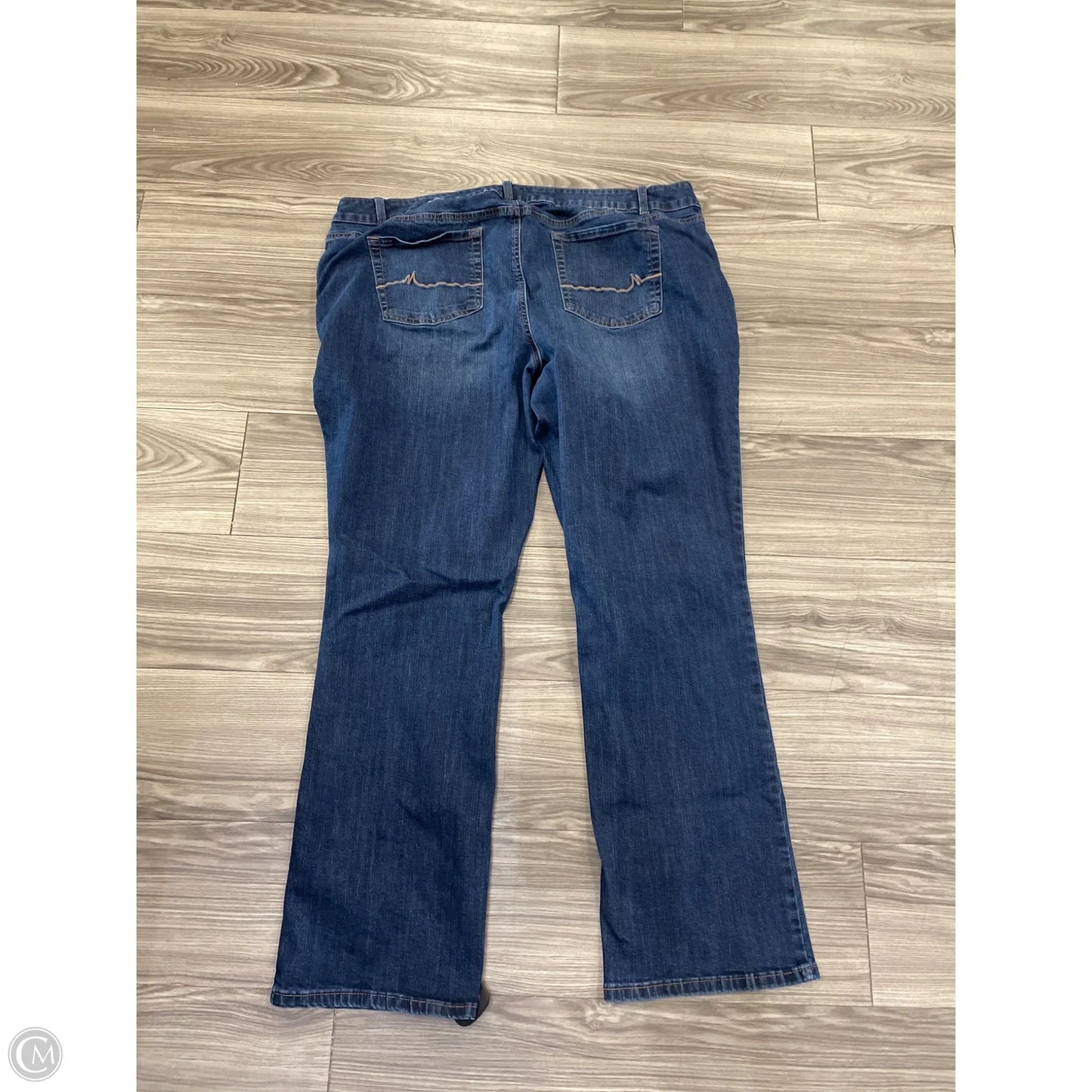 Jeans Straight By Maurices In Blue, Size: 24