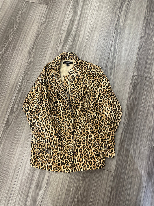 Animal Print Jacket Other Forever 21, Size S