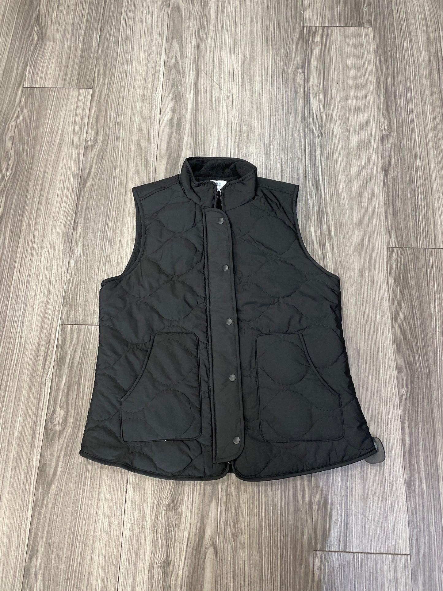 Black Vest Puffer & Quilted Croft And Barrow, Size M