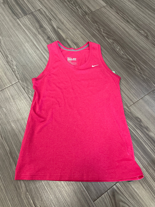Pink Athletic Tank Top Nike, Size L