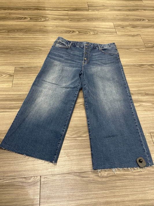 Jeans Cropped By Time And Tru  Size: 18