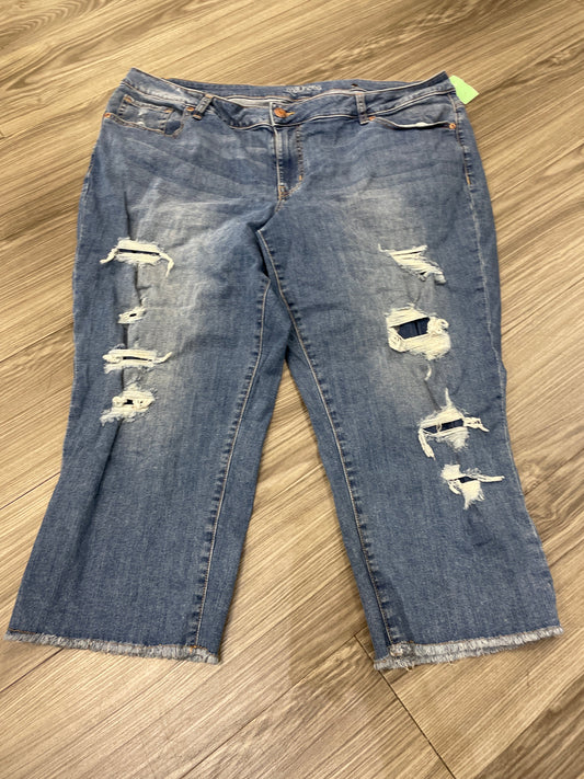 Jeans Cropped By Maurices  Size: 22