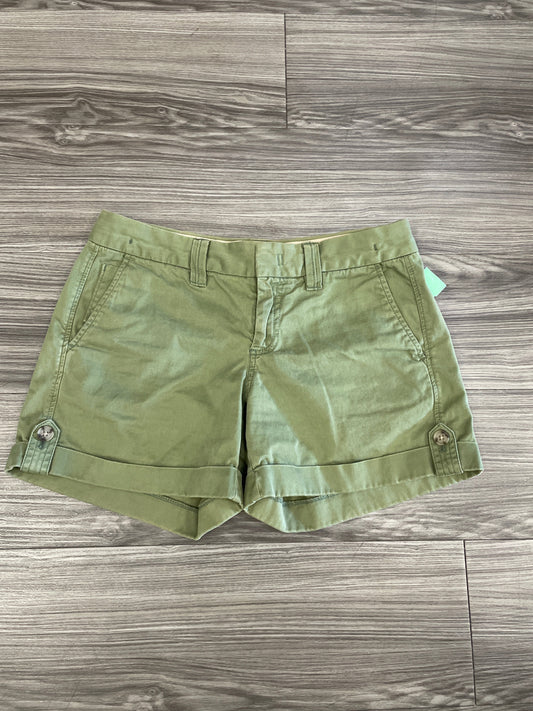 Green Shorts Banana Republic, Size 6