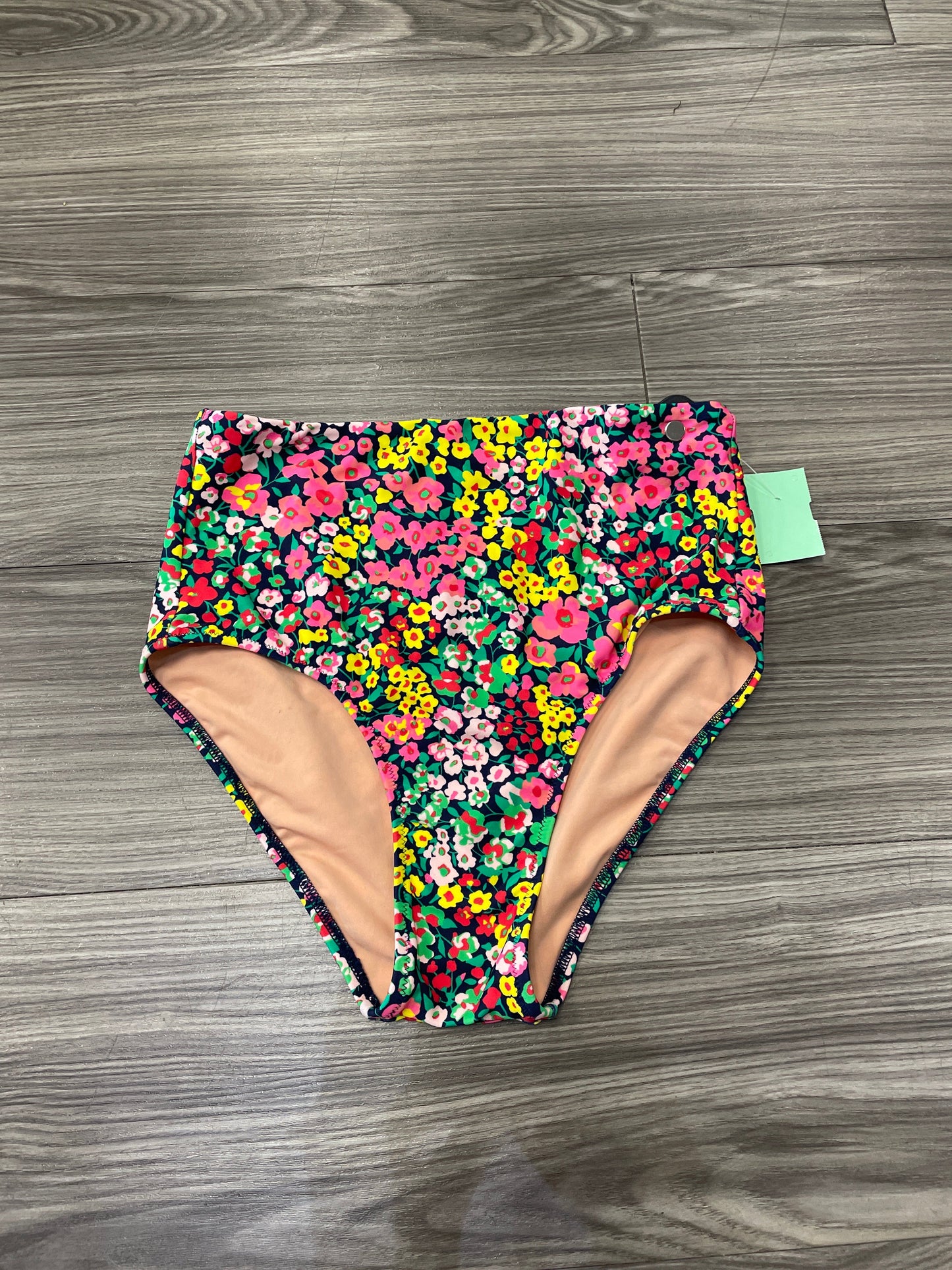 Floral Print Swimsuit Bottom J. Crew, Size S