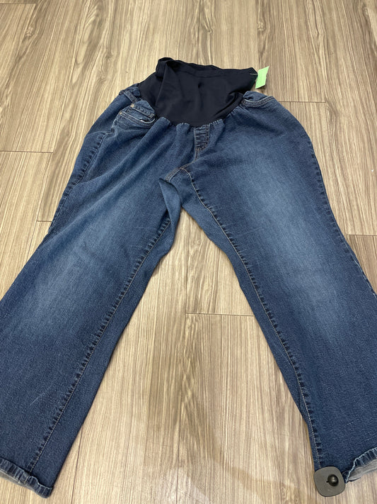 Blue Jeans Flared Indigo Blue, Size 3x