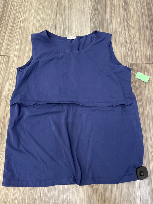 Blue Tank Top Clothes Mentor, Size Xl